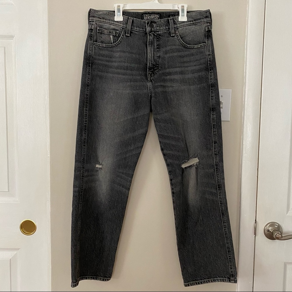 Lucky Brand Authentic Straight Crop Jeans